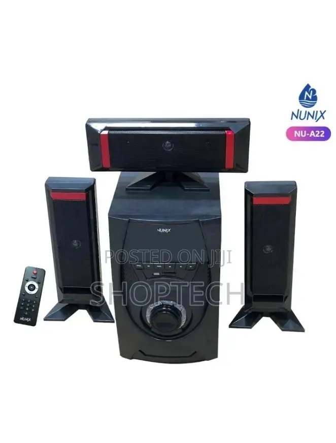3.1ch Nunix A17 Multimedia Speaker System.