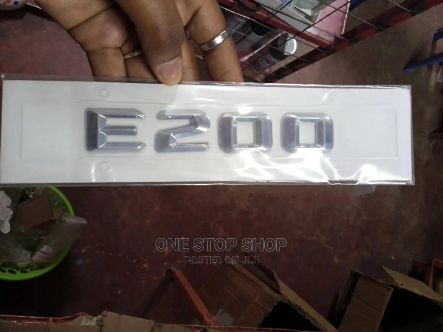 E200 Merceds Logo Badge