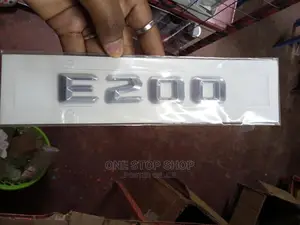 E200 Merceds Logo Badge