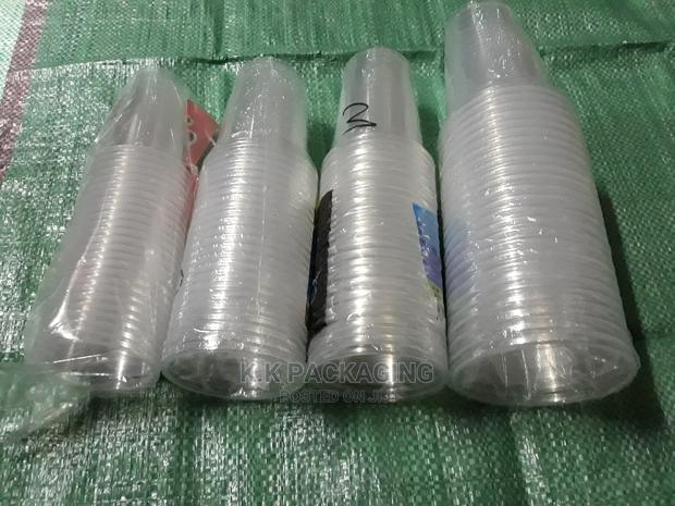 Disposable Plastics Clear Cups - thumbnail 4