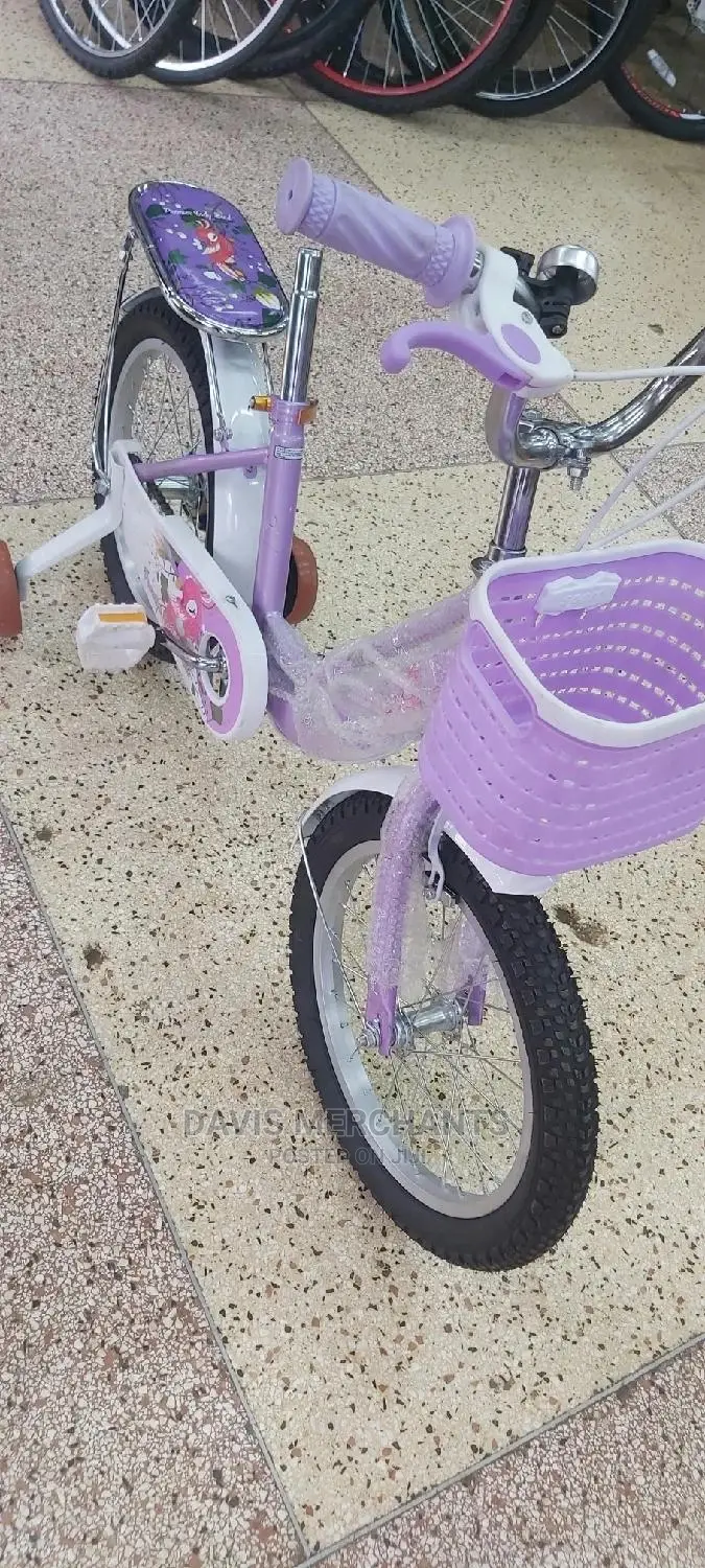 Girl's Purple Single Gear Bi