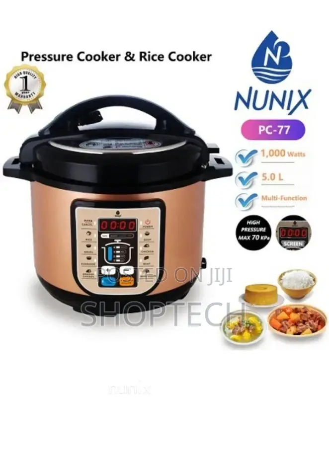 5litres Pc-77 Electric Pressure Cooker.