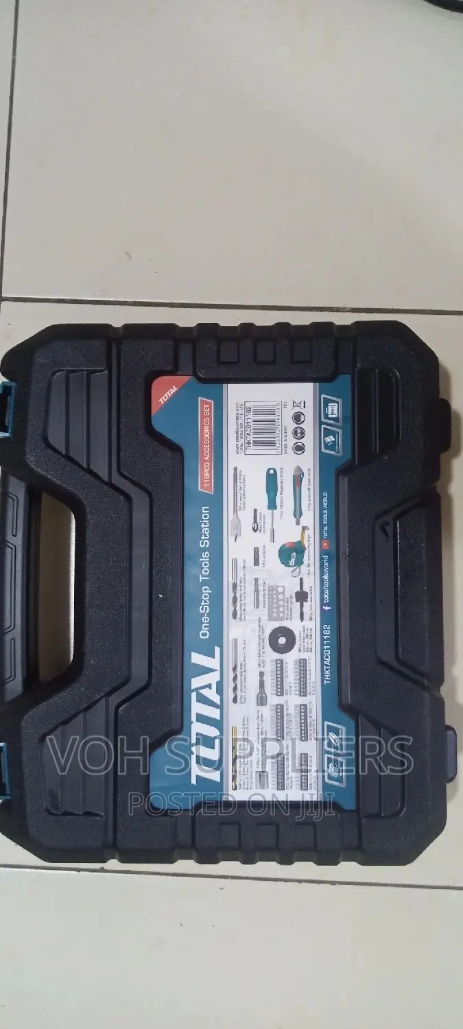 108pcs Set of Drill and Hole Saw Bits