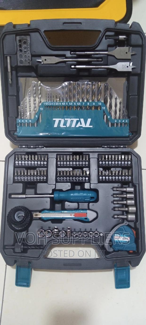 108pcs Set of Drill and Hole Saw Bits - main view