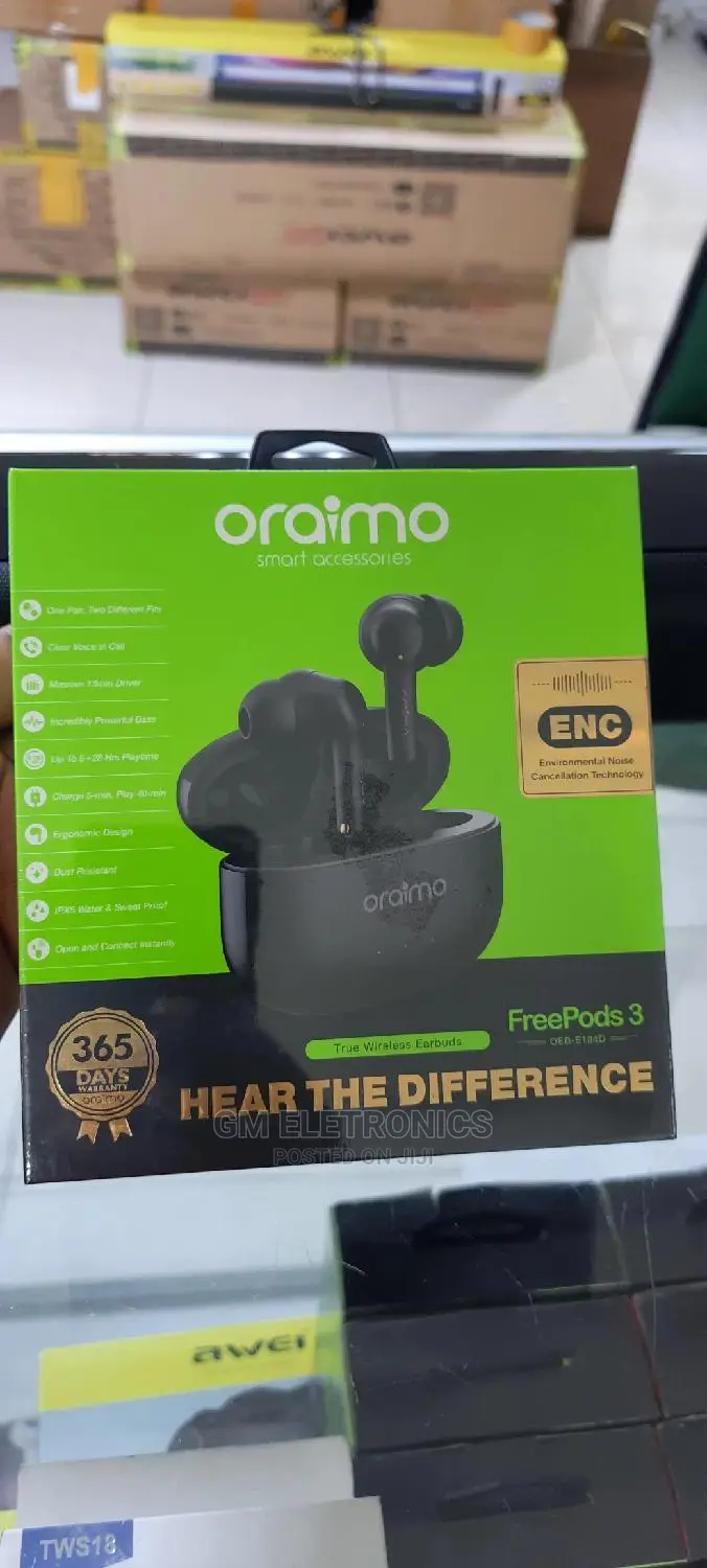 Oraimo Earbuds.