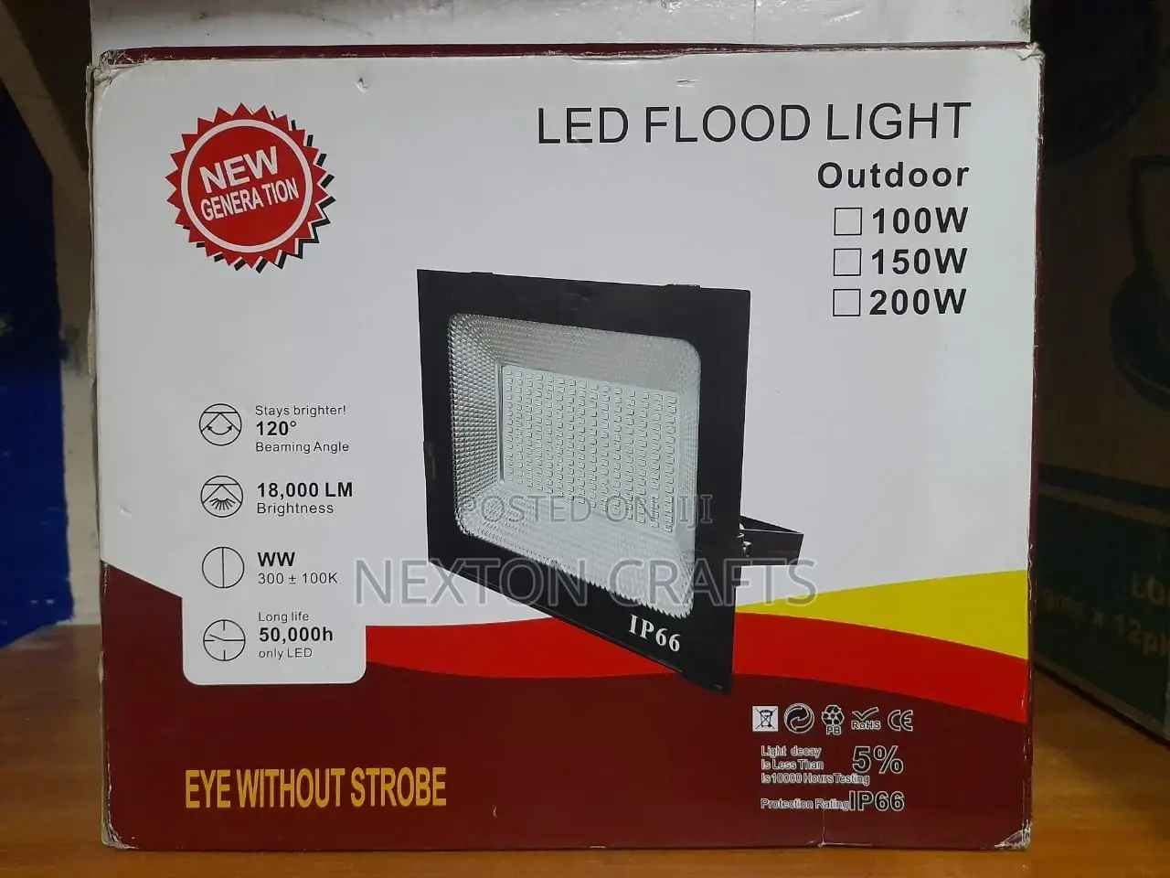 Flood Light Out Door 100W