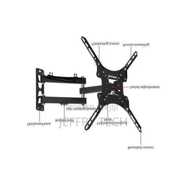 Home Design Rotating 14" - 55" Full Motion Swivel TV Bracket
