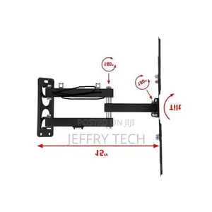 Home Design Rotating 14" - 55" Full Motion Swivel TV Bracket