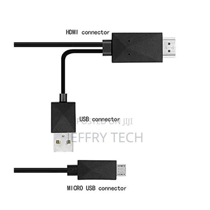 Universal Android Phone MHL Micro USB to HDMI 1080P HD TV Ad