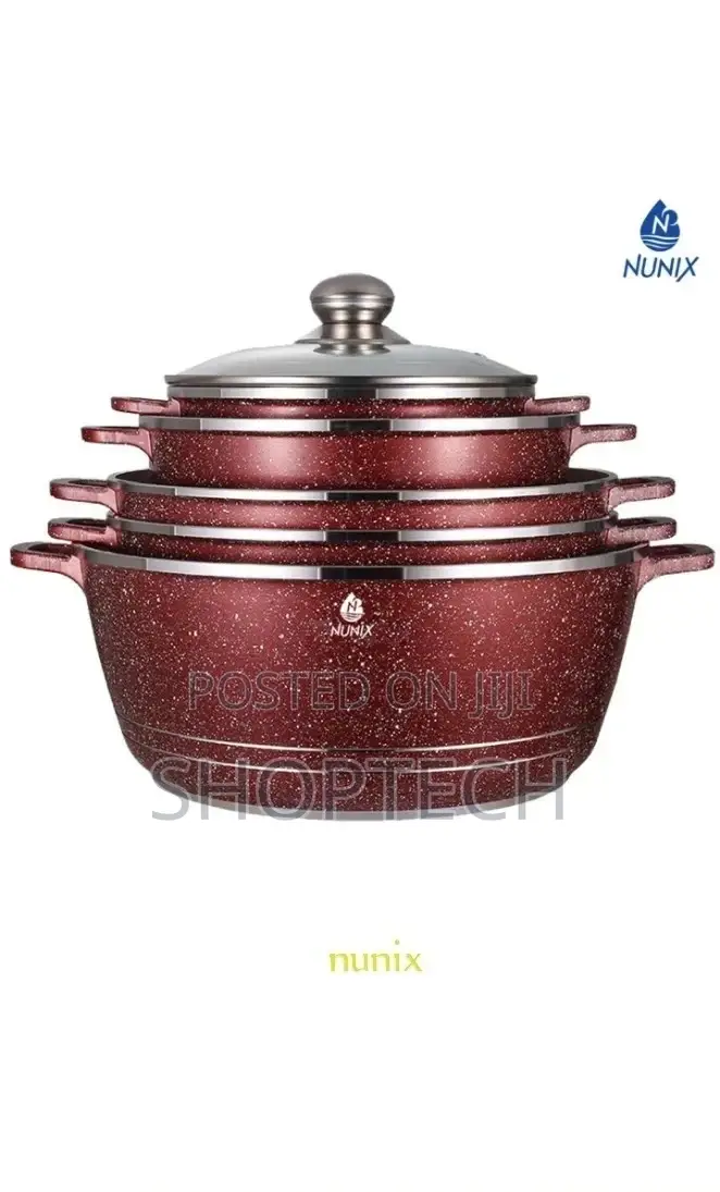 NUNIX Cookwave Non-Stick 5pots/10pcs