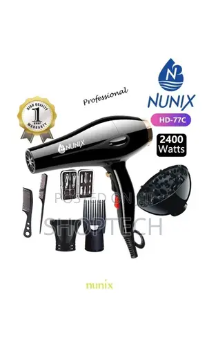 Hair Dryer Combo HD-077C NUNIX 2400W