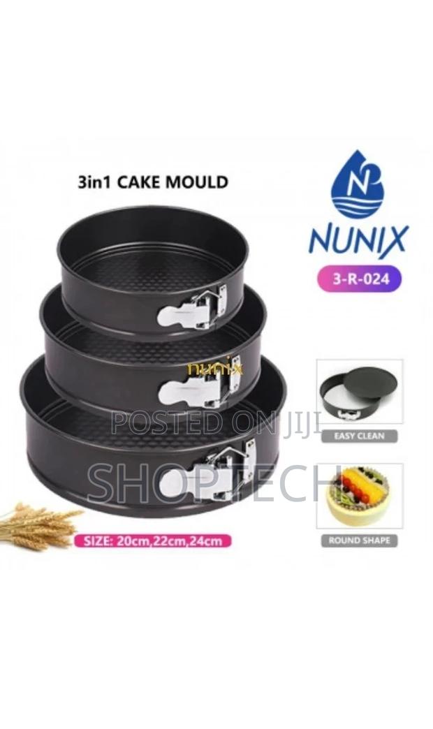 Cake Mould Mix, 3in1 R 20-22-24 NUNIX