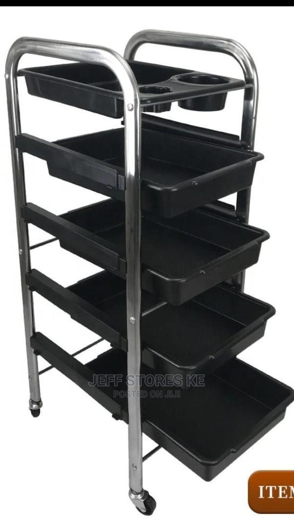 Salon Trolley Chromed - main view