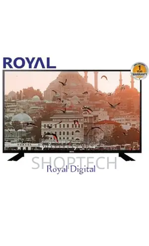Flameless Royal Tv 32 Inch Digital Ac/Dc