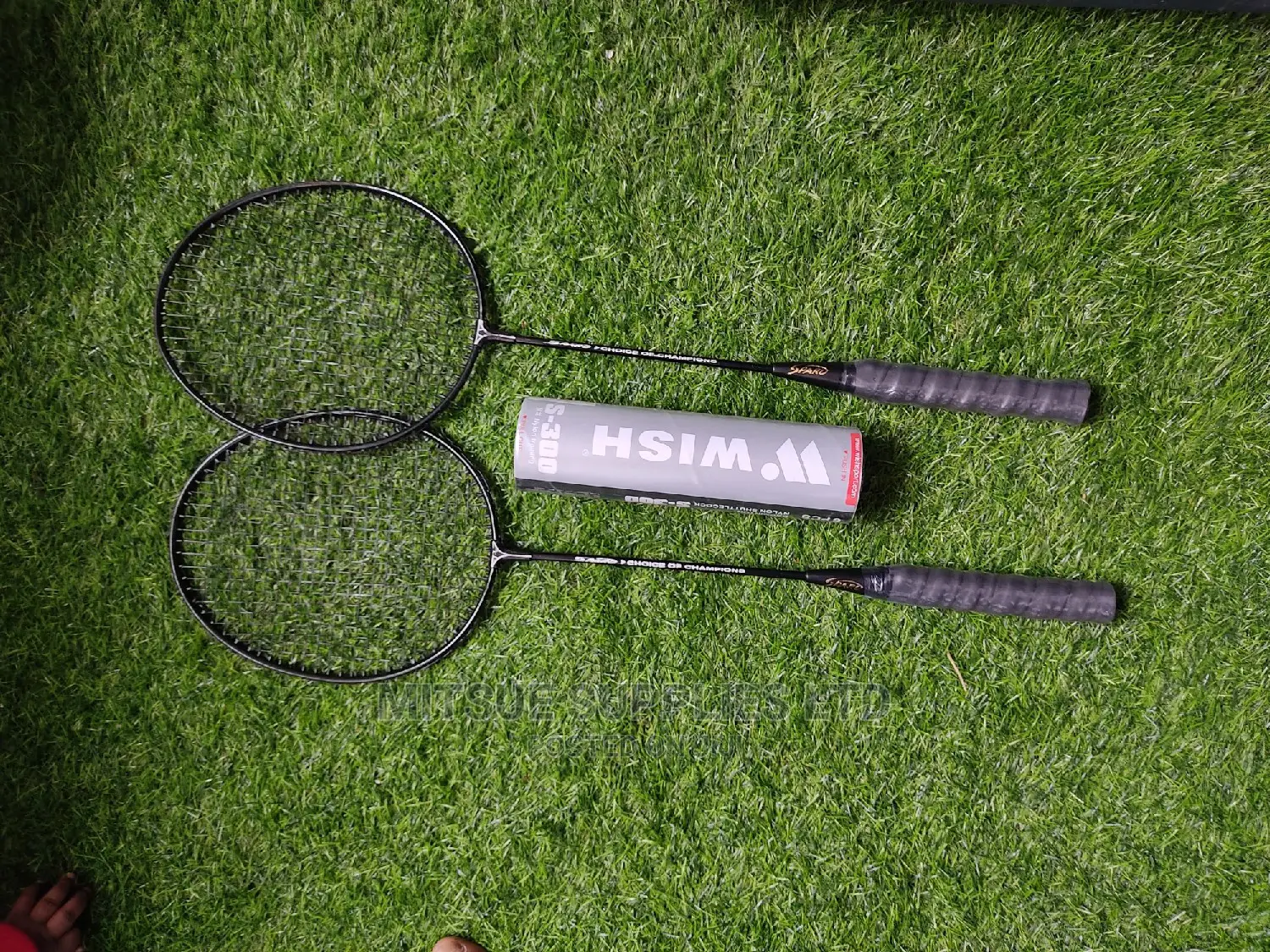 CBC Badminton Combo ( 2 Rackets + Tin of 6 Shuttlecock)