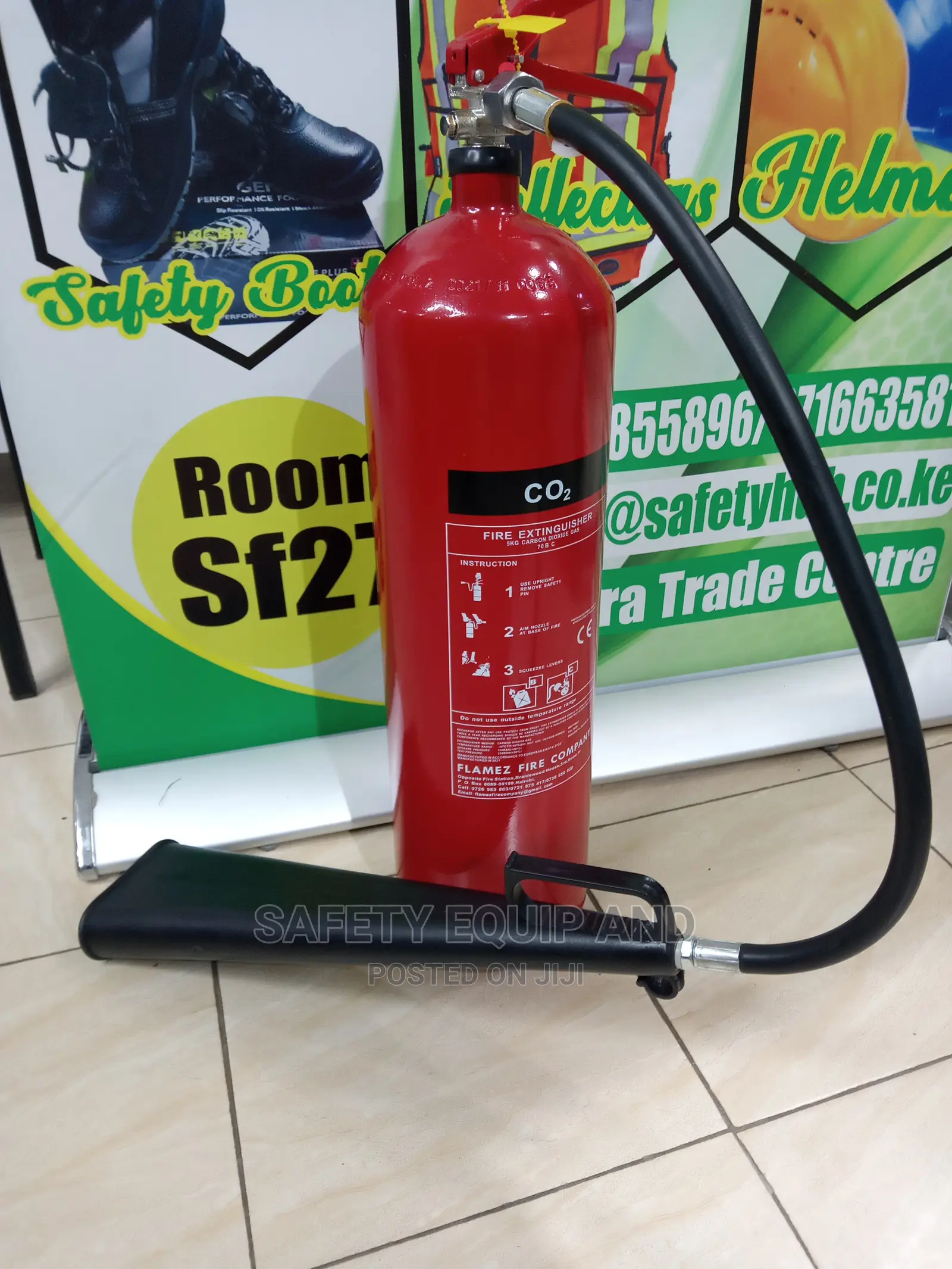Fire Extinguishers-All Purpose Extinguishing Gas