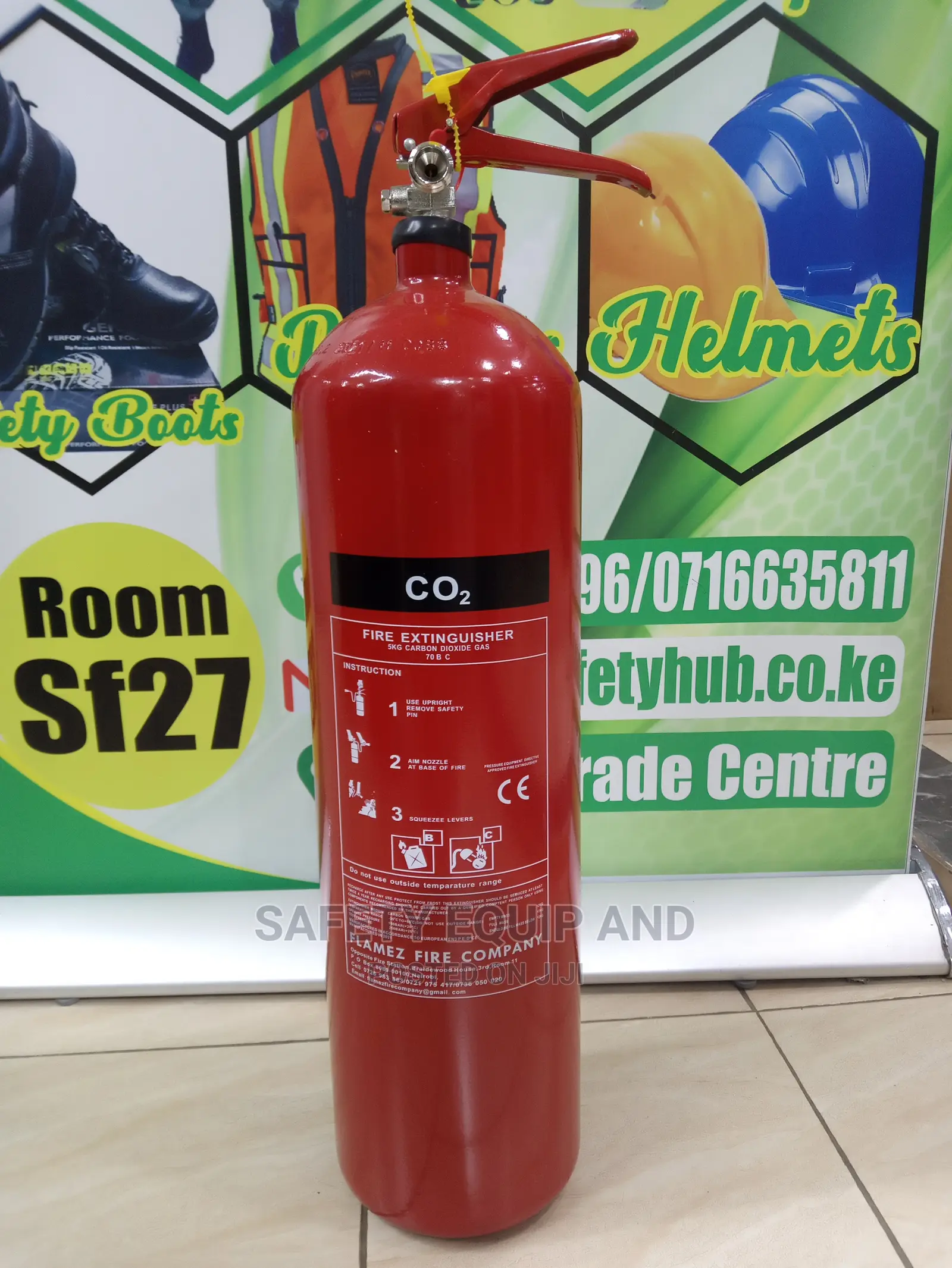 Fire Extingushers-Co2-5kgs-Complete