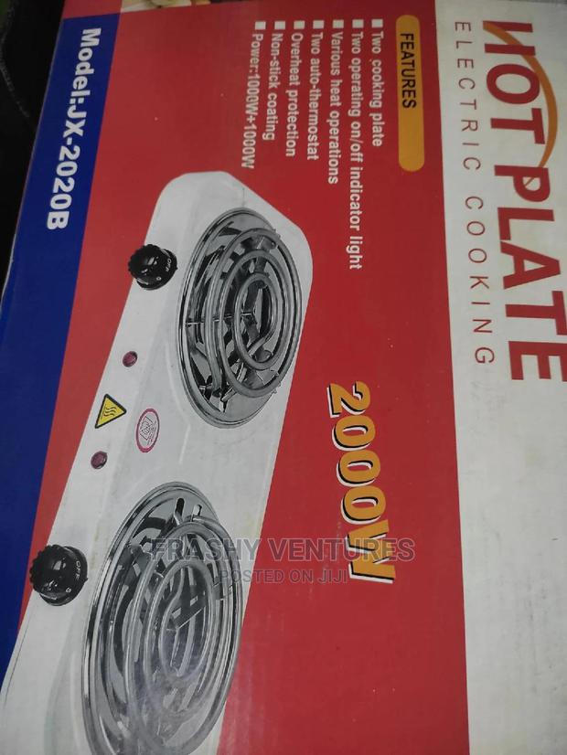 Hot Plate Electric Double Burner - main view