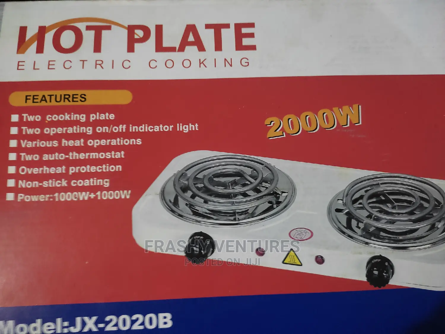 Double Burner Electric Cooker