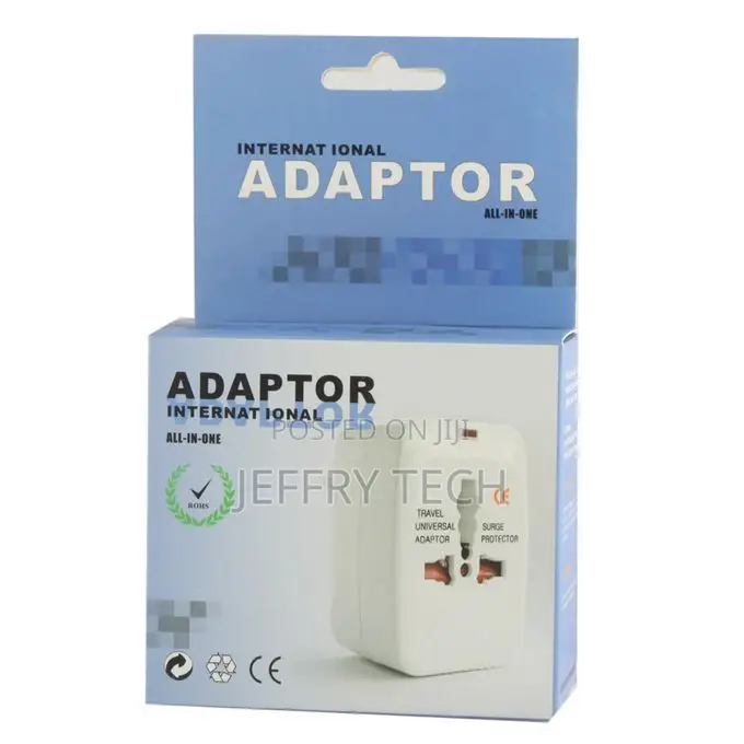 Plug Adapter, Universal EU US UK AU Travel AC Power Adaptor