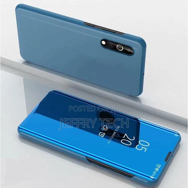 Samsung Galaxy A01 Plated Mirror Horizontal Flip Case - thumbnail 2