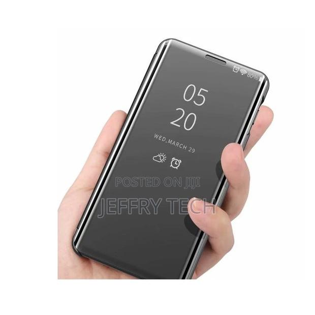 Samsung Galaxy A01 Plated Mirror Horizontal Flip Case - thumbnail 3