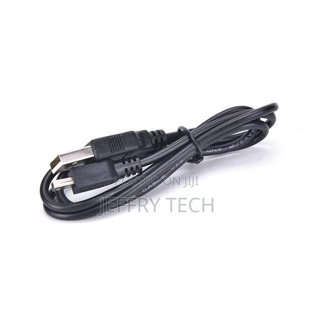 1m Long MINI USB Cable Sync Charge Lead Type a to 5 Pin B - thumbnail 2