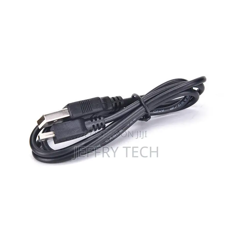 1m Long MINI USB Cable Sync Charge Lead Type a to 5 Pin B