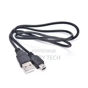 1m Long MINI USB Cable Sync Charge Lead Type a to 5 Pin B