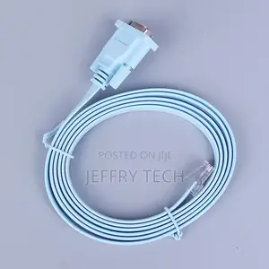 1.5M Blue Db 9pin Rs232 Serial Port to Rj45 Cat5 Lan Console