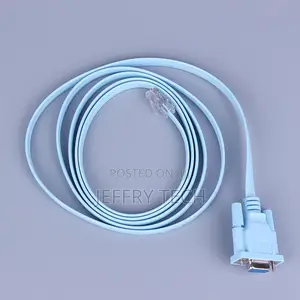 1.5M Blue Db 9pin Rs232 Serial Port to Rj45 Cat5 Lan Console