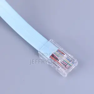 1.5M Blue Db 9pin Rs232 Serial Port to Rj45 Cat5 Lan Console