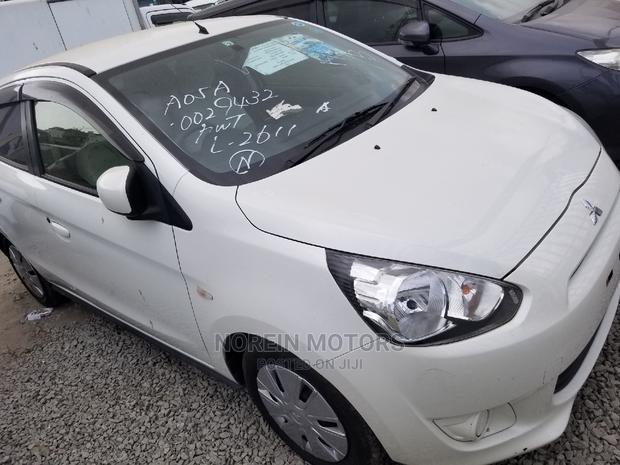 Mitsubishi Mirage 2015 White - thumbnail 8
