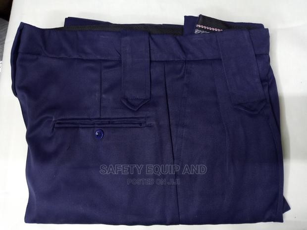 Navy Blue Cargo Security Pants