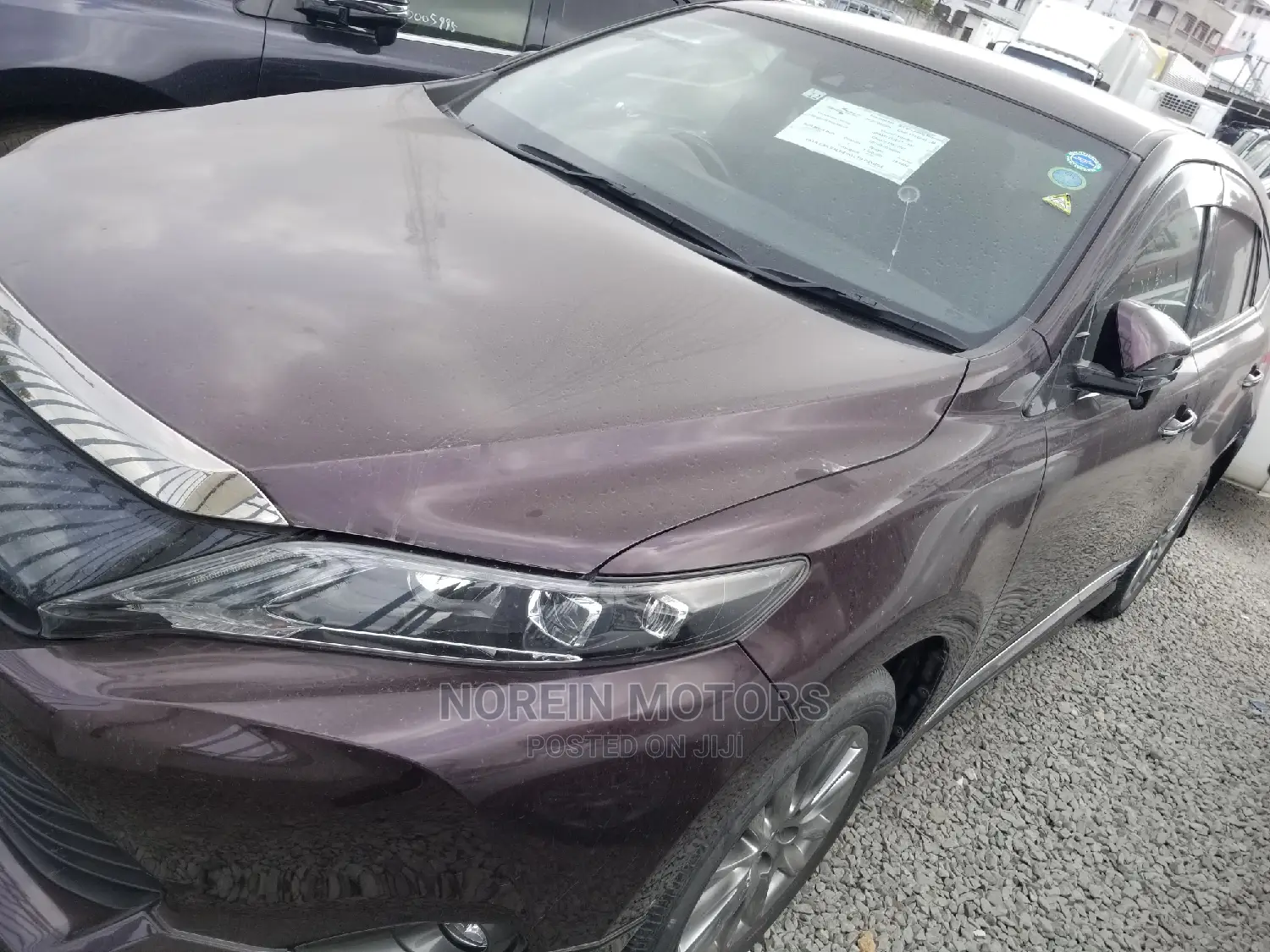 Toyota Harrier 2014 Burgandy