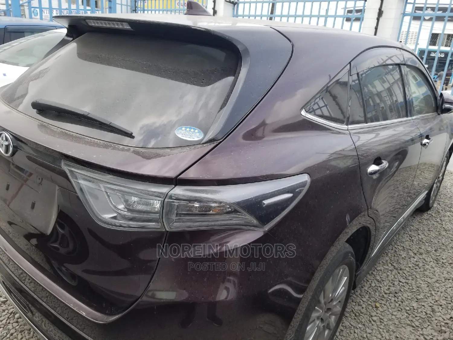 Toyota Harrier 2014 Burgandy