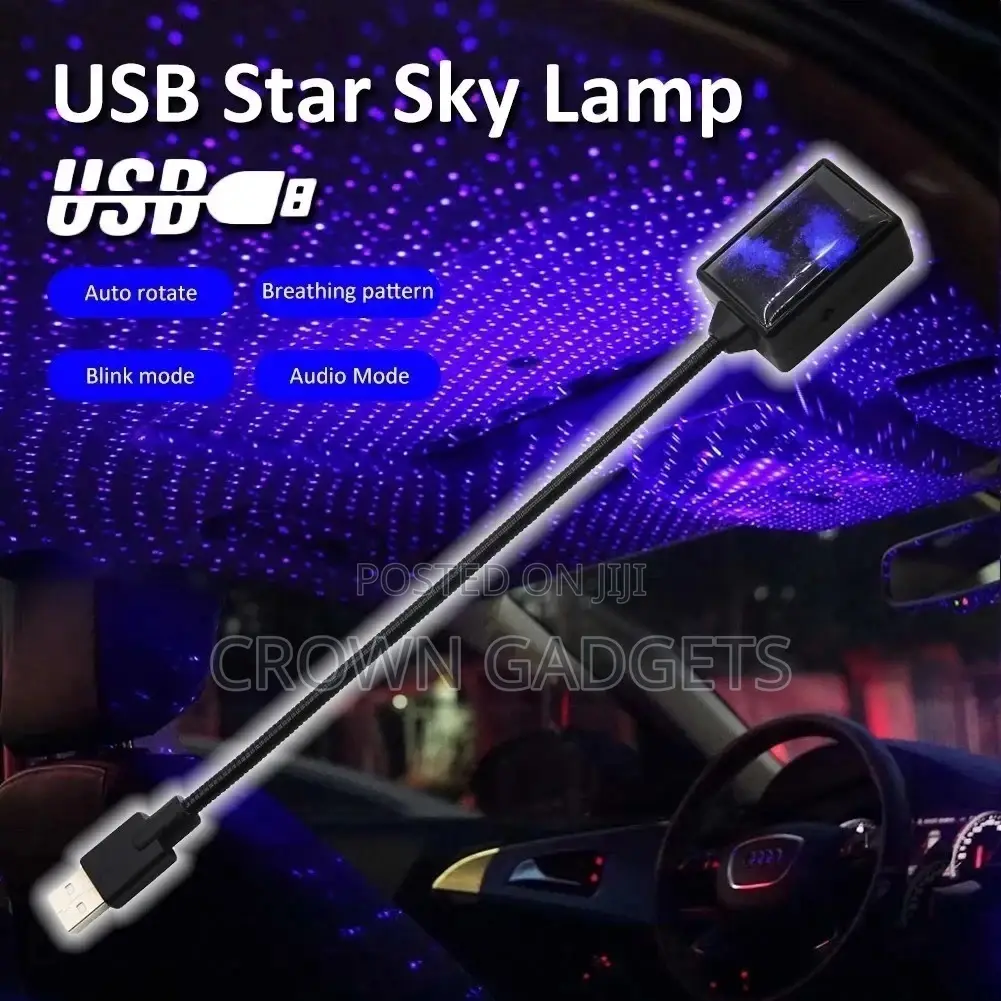 Night Light Projector Light USB Plug Powered