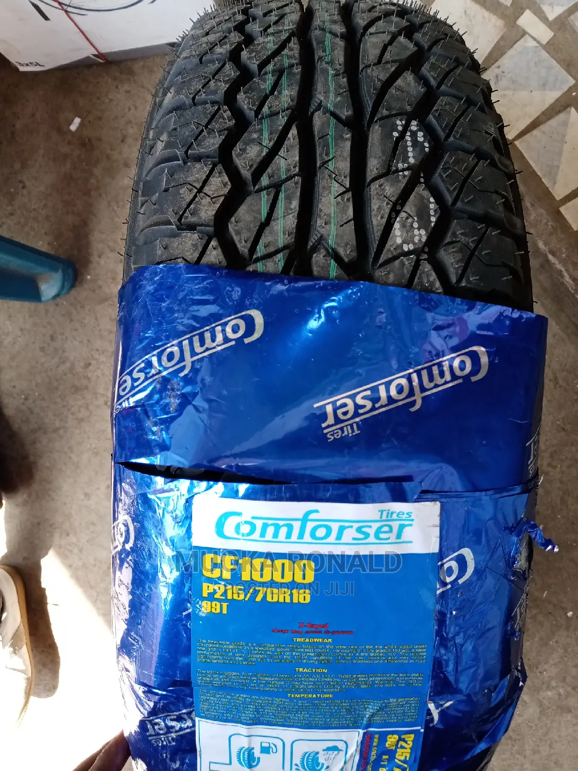 215/70r16 Comforser Tyre