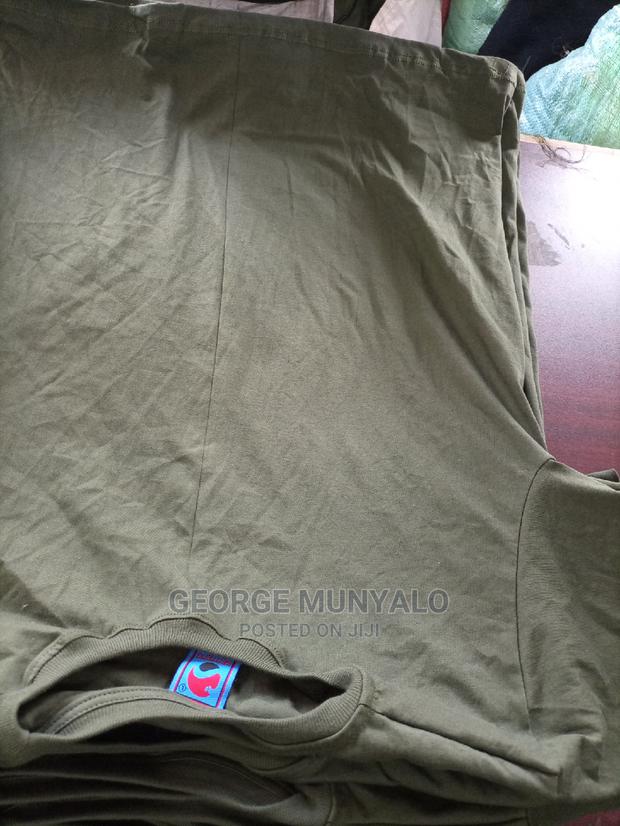 Jungle Green Plain T-Shirts - main view