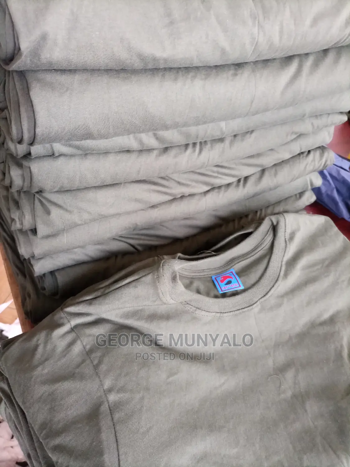 Jungle Green Plain T-Shirts