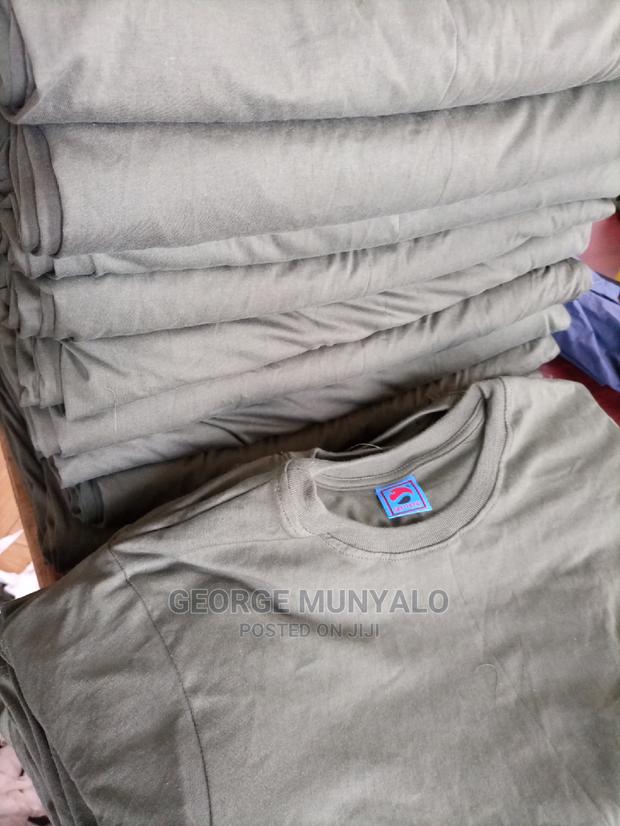 Jungle Green Plain T-Shirts - thumbnail 3