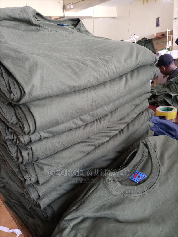 Jungle Green Plain T-Shirts - thumbnail 5