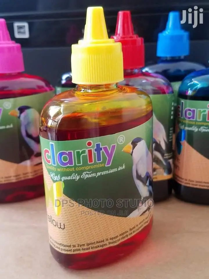Clarity Yellow Ink 100ml Small