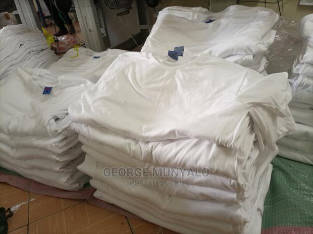 Plain White T-Shirts % Cotton - thumbnail 3