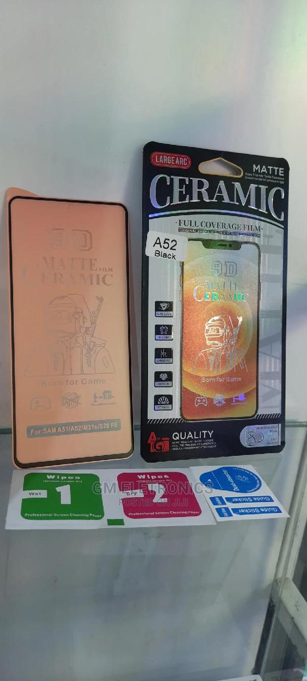 Samsung Ceramic Screen Protector for Galaxy M31s A52. - main view