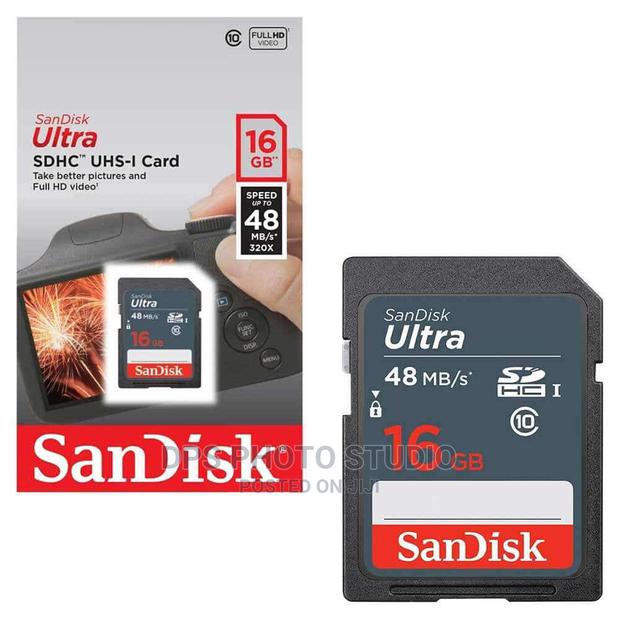 Sandisk 16gb 48mbps - main view
