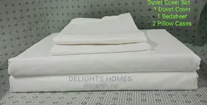 Satin Stripped Duvet Cover Set