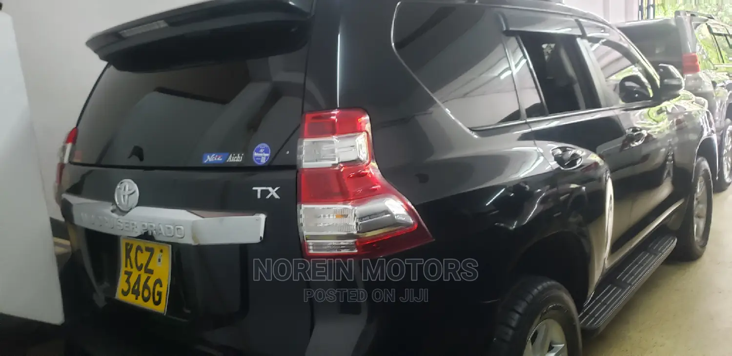 Toyota Land Cruiser Prado 2017 Matt Black