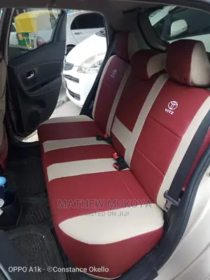 Maroon Vitz Car Seat Covers