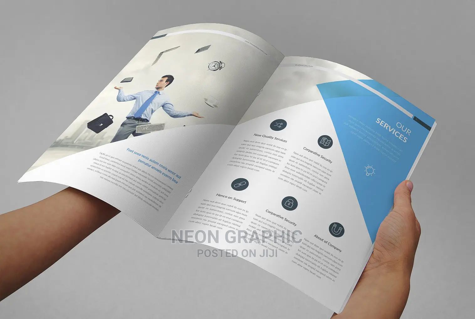 Company Profile Design With 10% Discount